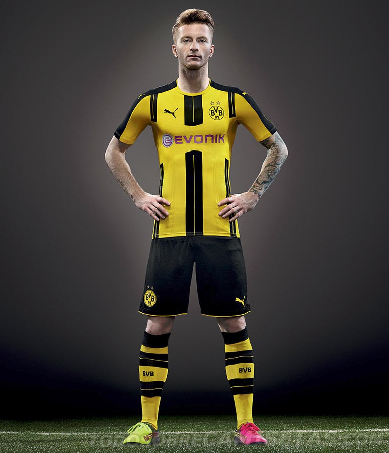Borussia Dortmund 2016-17 Home Kit - Todo Sobre Camisetas