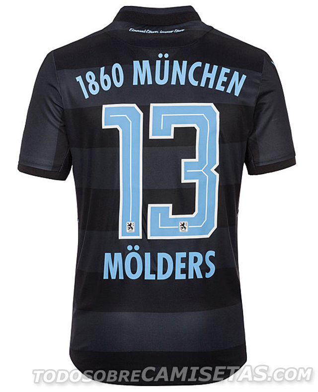 Official Macron TSV 1860 Munchen munich 2015/2016 Football Soccer Jersey Sz  M