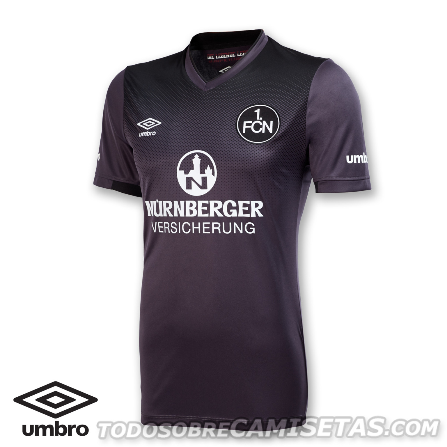 1. FC Nürnberg Umbro 2016-17 Ausweichtrikot