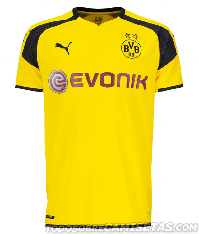 Borussia Dortmund Puma UCL kit 2016-17