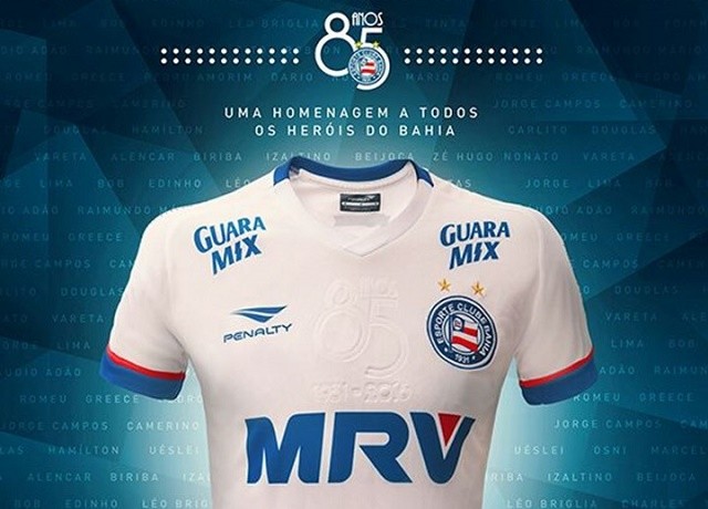 Camisas Penalty do Clube Bahia 2016