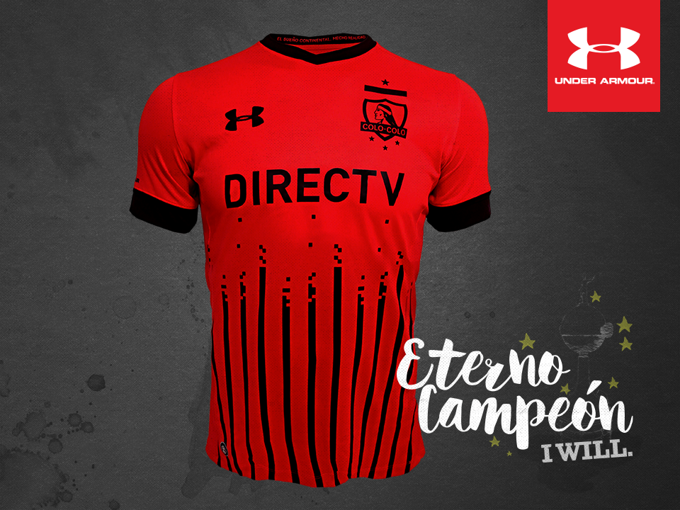 3ra Camiseta Roja de Colo-Colo Under Armour 2016-17 - Todo Sobre Camisetas