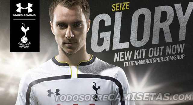 OFICIAL: Tottenham Hotspur Under Armour 2014/2015 - Sobre Camisetas