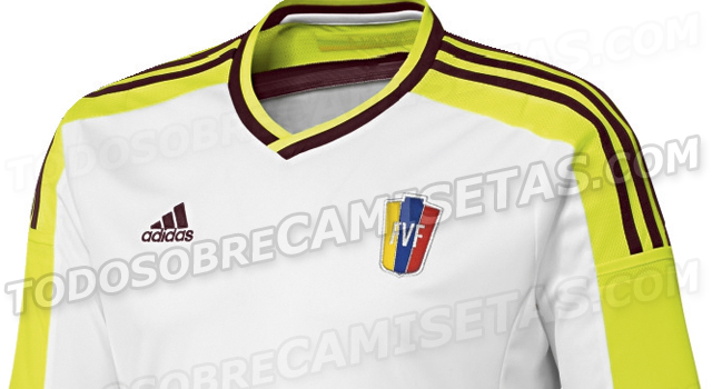 ola Monarquía segmento CONFIRMADO: Camiseta Alternativa Adidas de Venezuela 2014/2015 - Todo Sobre  Camisetas
