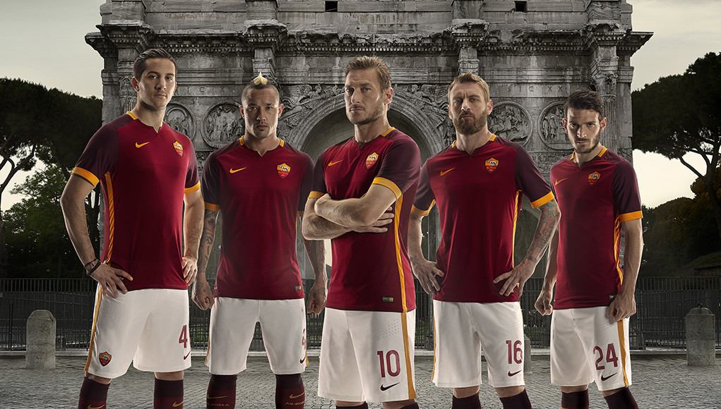 OFICIAL: AS Roma 15/16 Kit - Camisetas