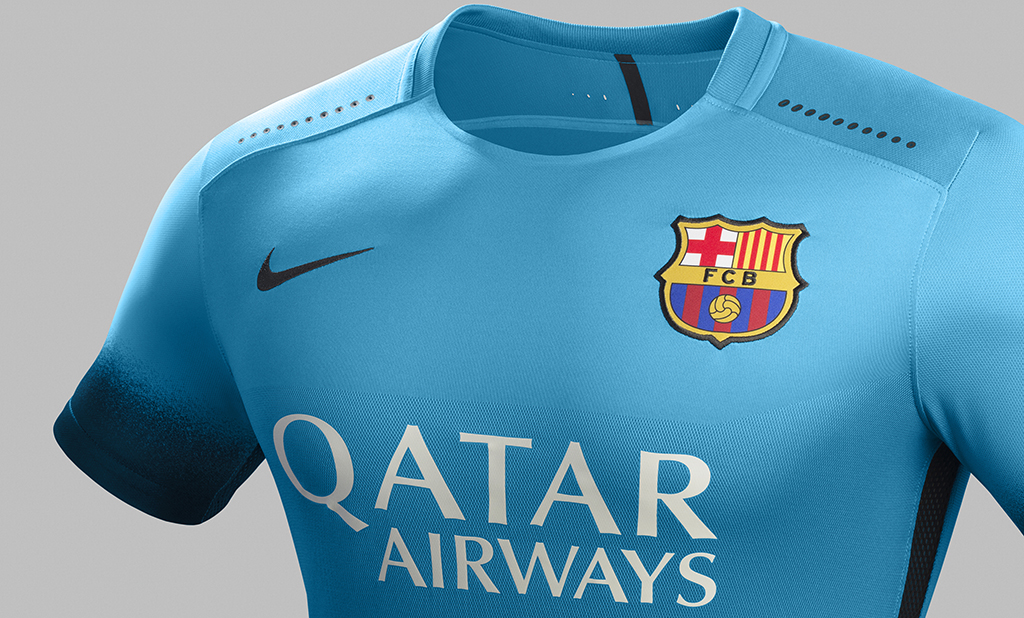 Cita taller Elasticidad Tercera equipación Nike de FC Barcelona 2015/16