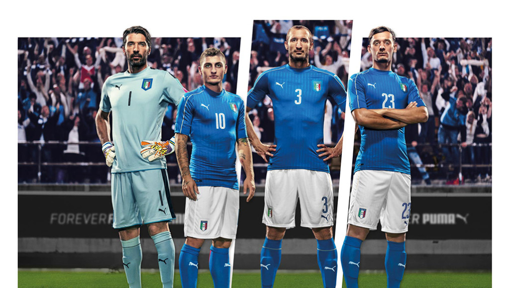 Italy EURO 2016 Home Kit Puma (OFFICIAL)