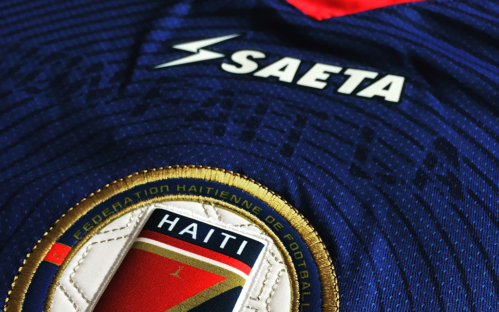 Saeta, la marca que viste a Haití en la Copa América Centenario
