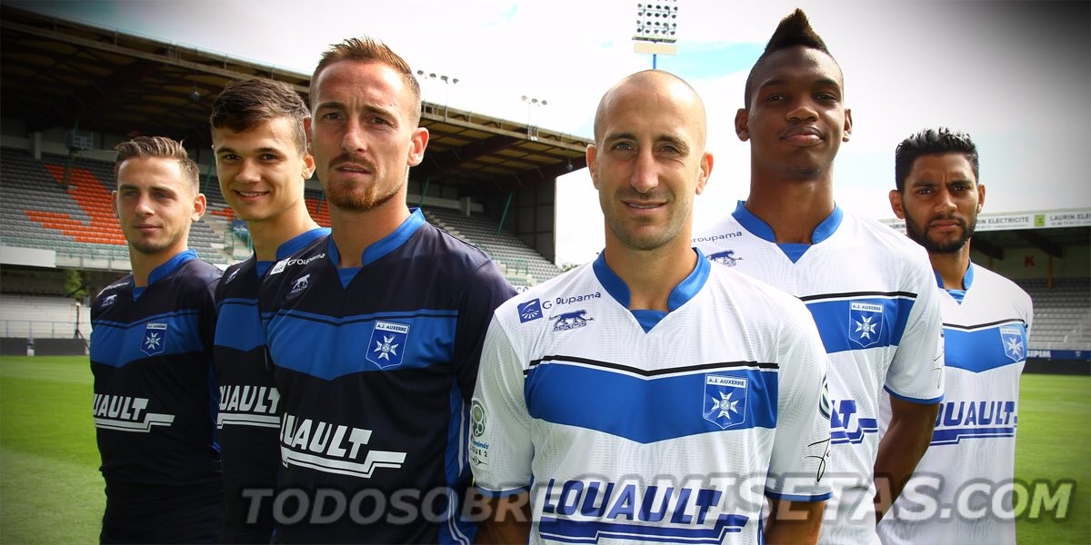 AJ Auxerre Airness 2016-17 Maillots