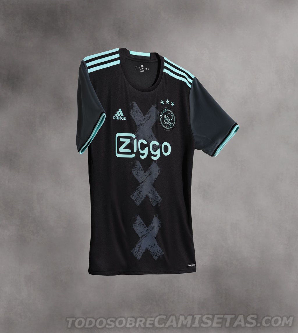 Ajax Amsterdam adidas 16-17 Away Kit