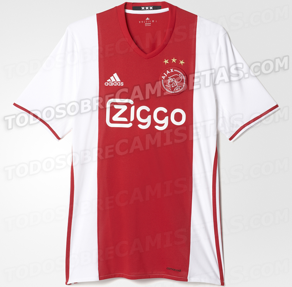 Ajax Adidas Kits 2016 2017 LEAKED