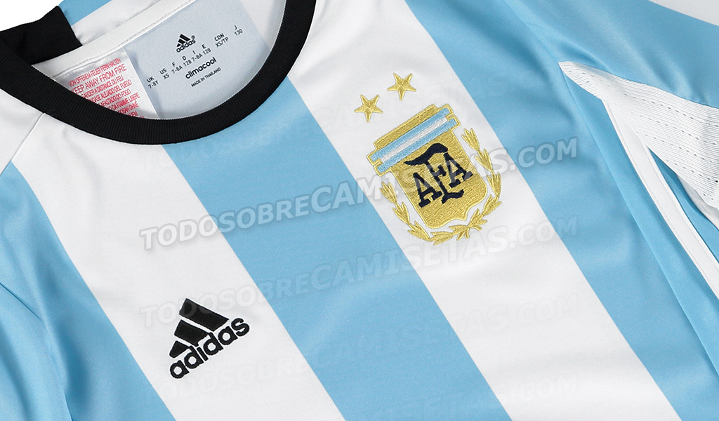 Imperio Mutilar Cervecería Camiseta Adidas Argentina 2016 (ANTICIPO)