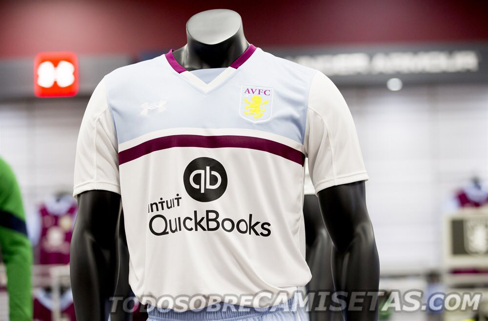 Aston Villa FC Under Armour 2016-17 Kits