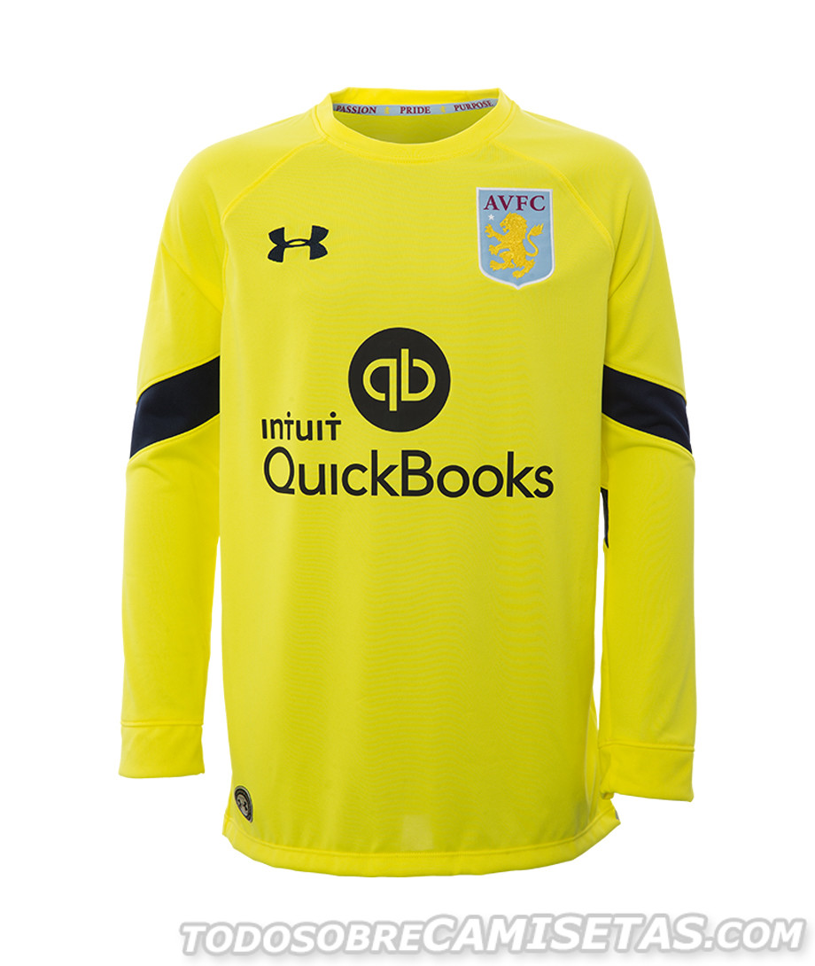 Aston Villa FC Under Armour 2016-17 Kits