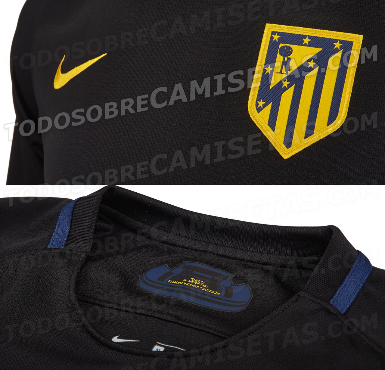 Camiseta visitante Nike de Atlético de Madrid 2016-17