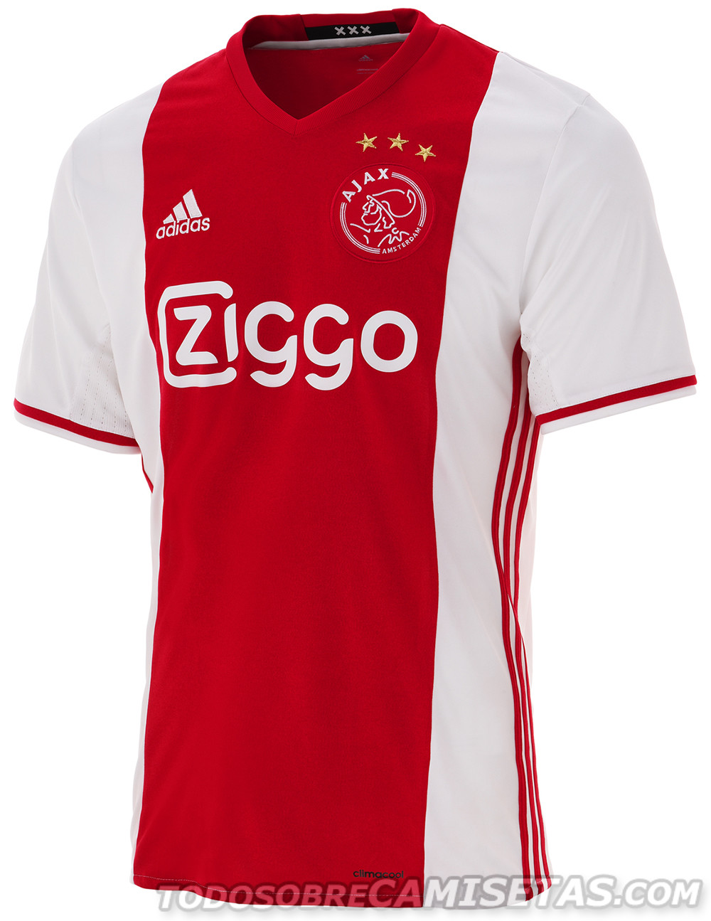Ajax 2016-17 adidas Home Kit
