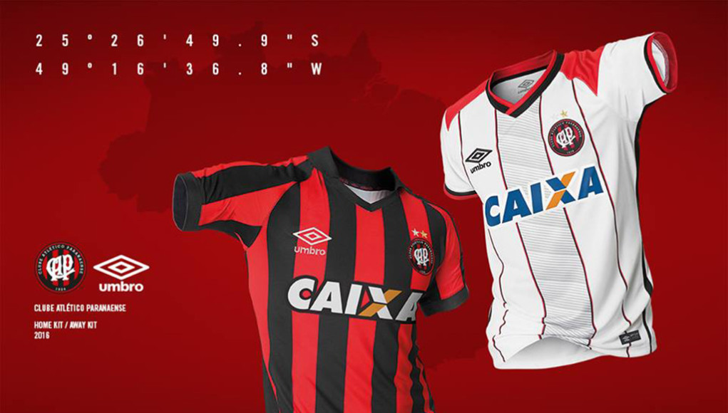 Camisas Umbro do Atlético Paranaense 2016-17