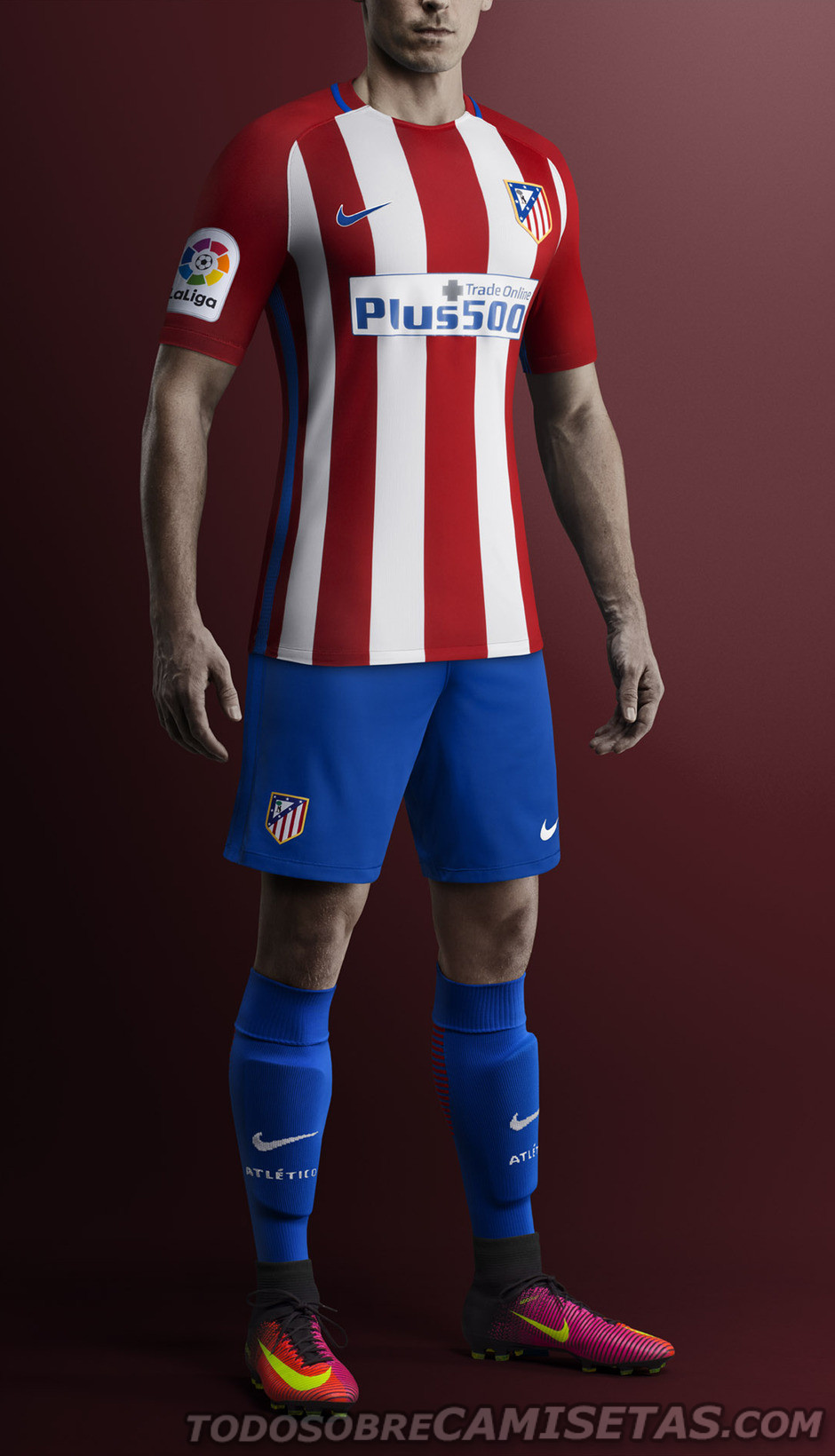 Equipaciones Nike del Atlético de Madrid 2016-17