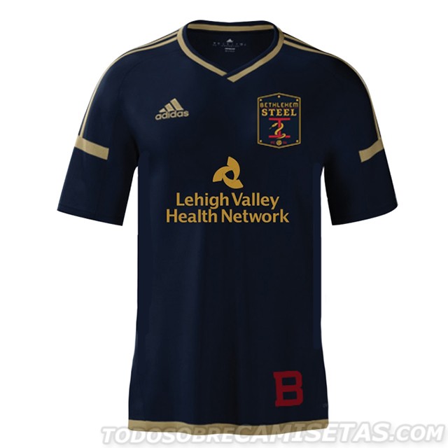 Bethlehem Steel FC adidas 2016 Kits