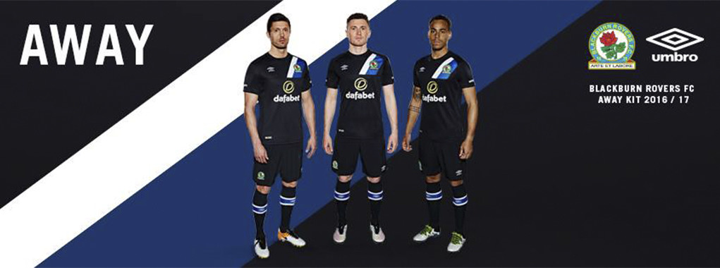 Blackburn Rovers Umbro 2016-17 Away Kit