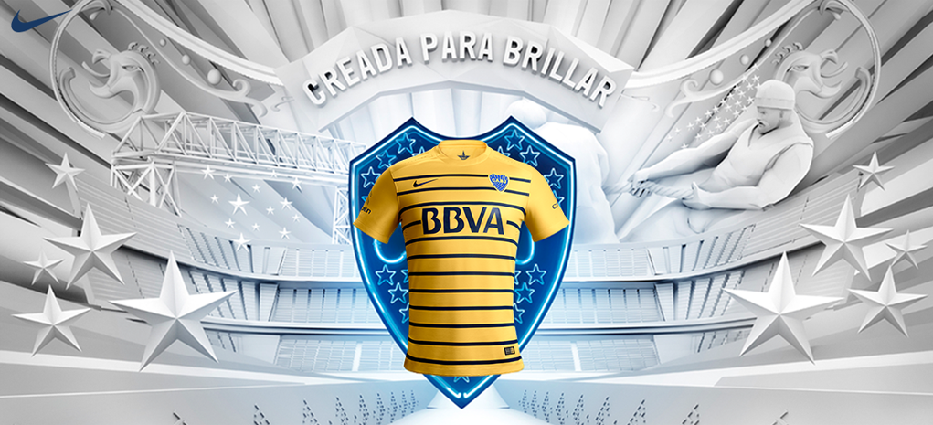 Camiseta Suplente Nike de Boca Juniors 2016