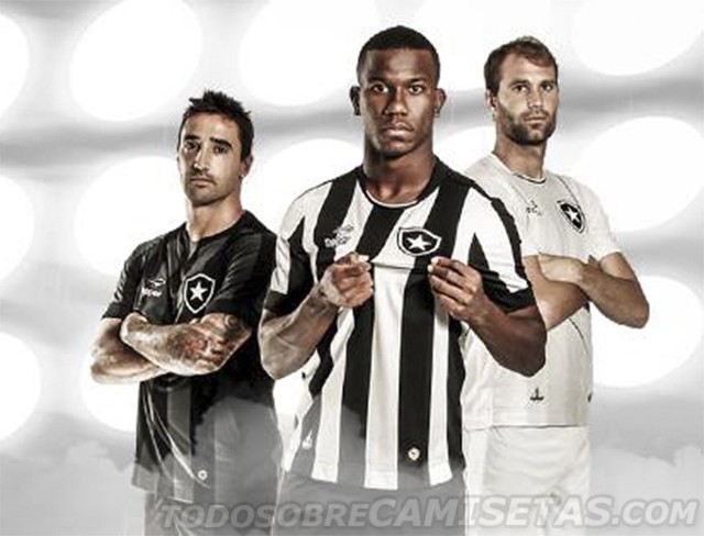 Camisas Topper do Botafogo 2016-17