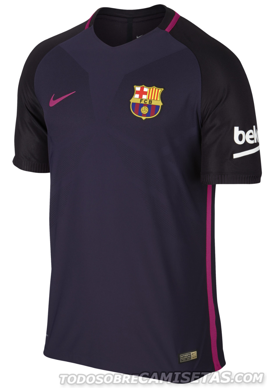 Equipación suplente de FC Barcelona 2016-17