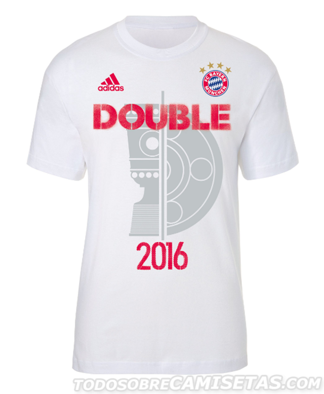 Camiseta del Doblete del Bayern München 2016