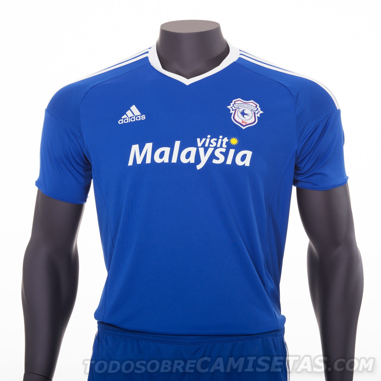 Cardiff City adidas 2016-17 Home Kit