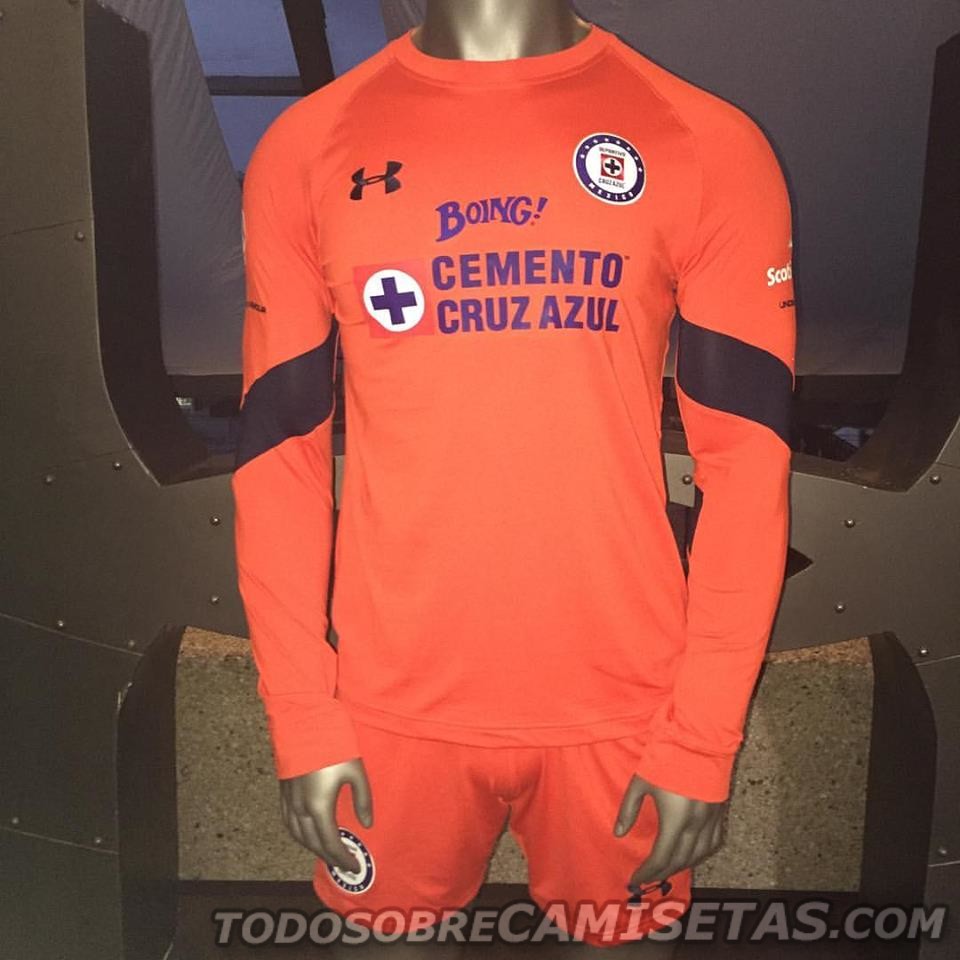 Jerseys Under Armour de Cruz Azul 2016-17