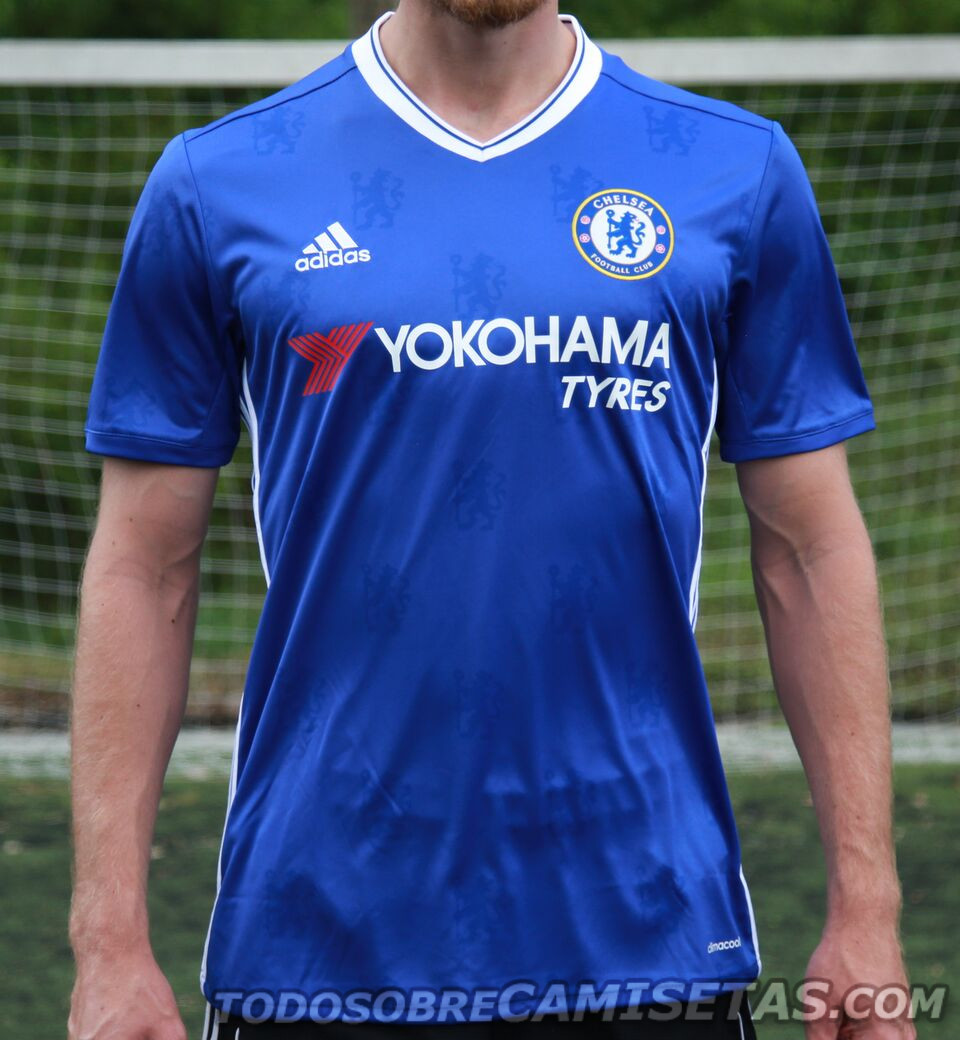 Chelsea 2016-17 adidas Home Jersey