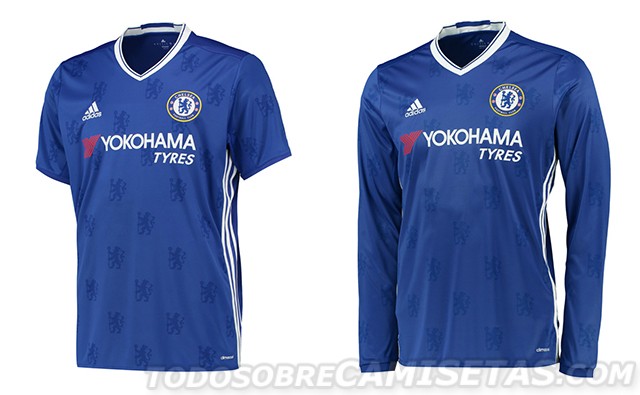Chelsea FC adidas 16 17 Home Kit