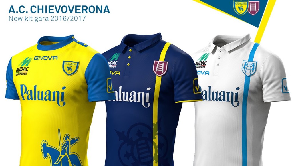 Chievo Verona Givova Maglie 2016-17