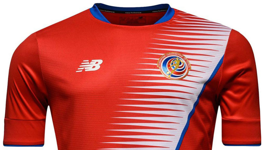 Camiseta New Balance de Costa Rica 2016-17