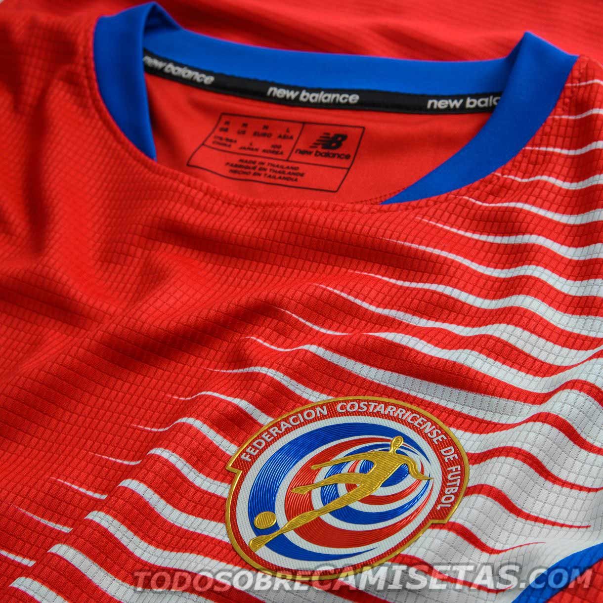 Camiseta New Balance de Costa Rica 2016-17