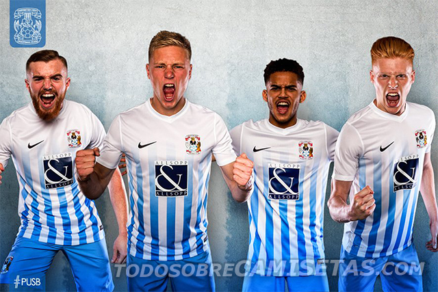 Coventry City FC Nike 2016-17 Home Kit