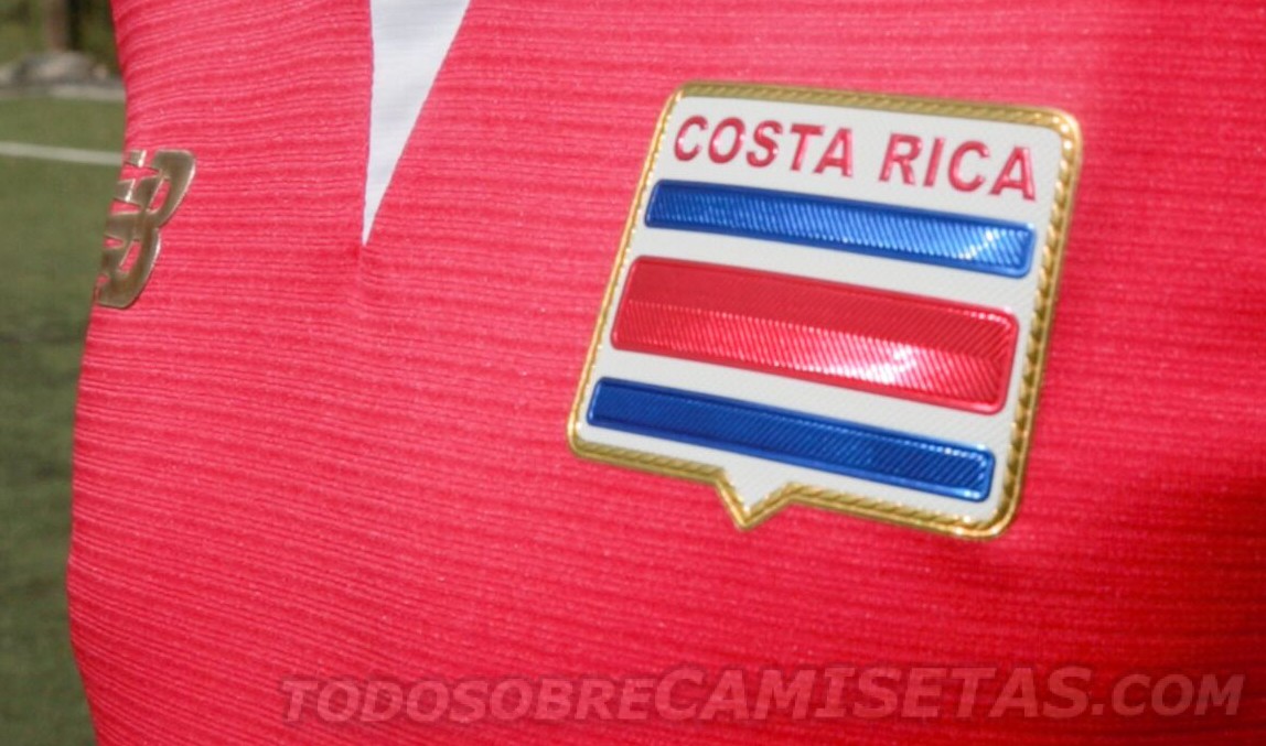 Camisetas New Balance de Costa Rica 2016