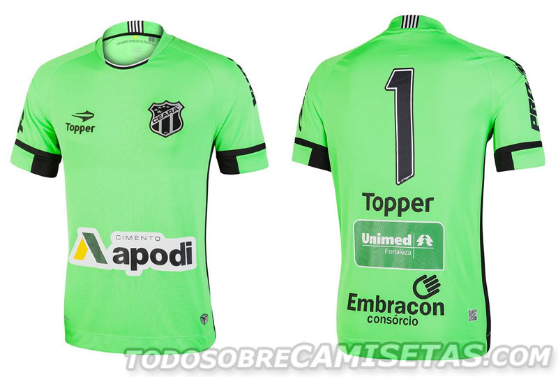 Camisas Topper de Ceará 2016-17