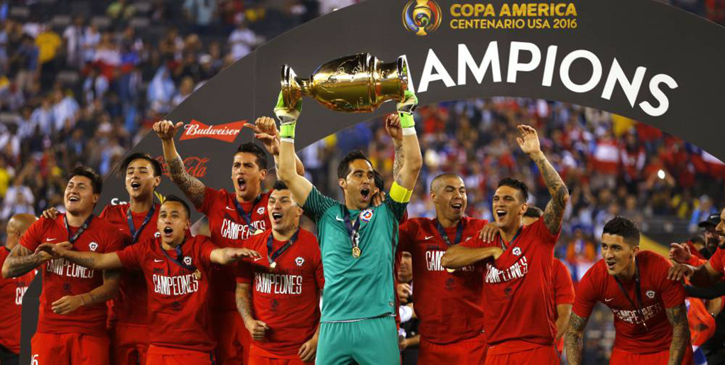 Camiseta de Campeón de Chile de la Copa América Centenario