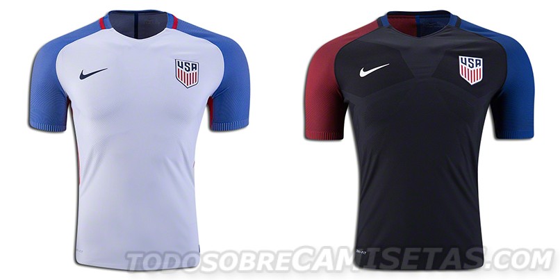 Camisetas de la Copa América Centenario 2016