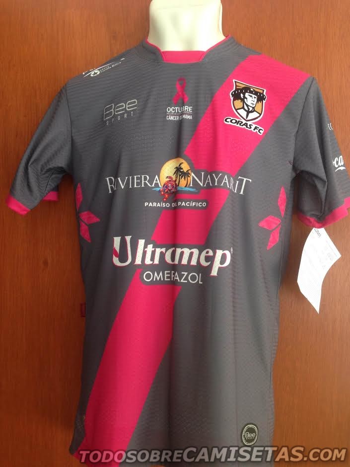 Camiseta Rosa BEE Sport de Coras FC 2016