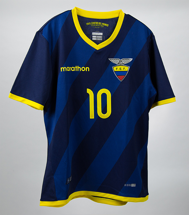 Camiseta suplente de Ecuador 2015