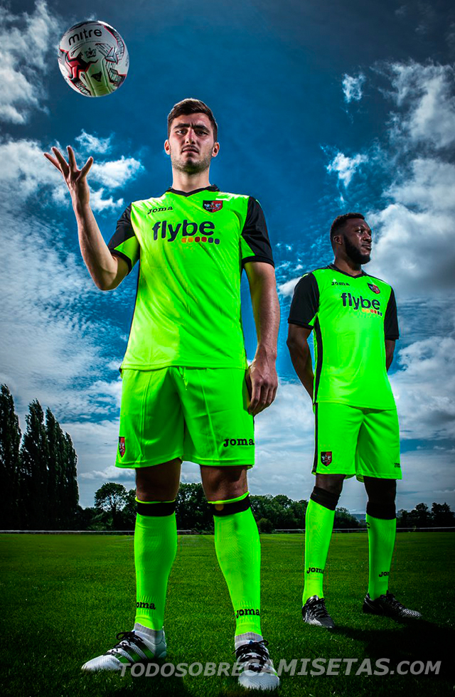 Exeter City Joma 2016-17 Kits