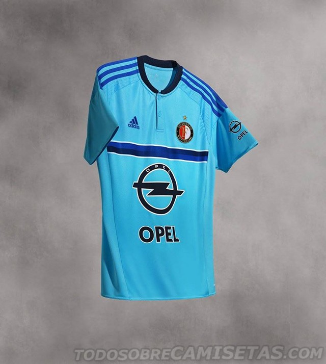 Feyenoord Rotterdam adidas 16 17 Away Kit