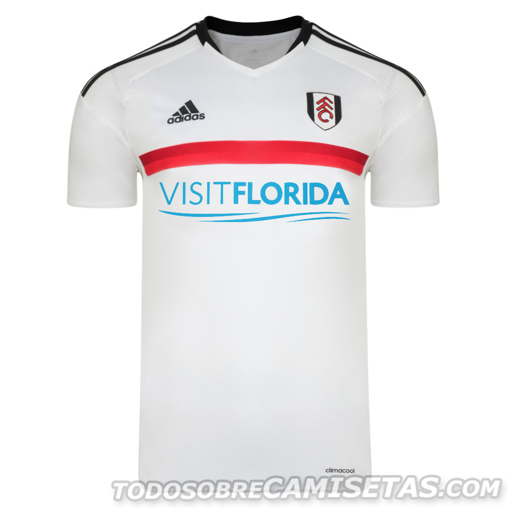 Fulham FC adidas 2016-17 Home Kit