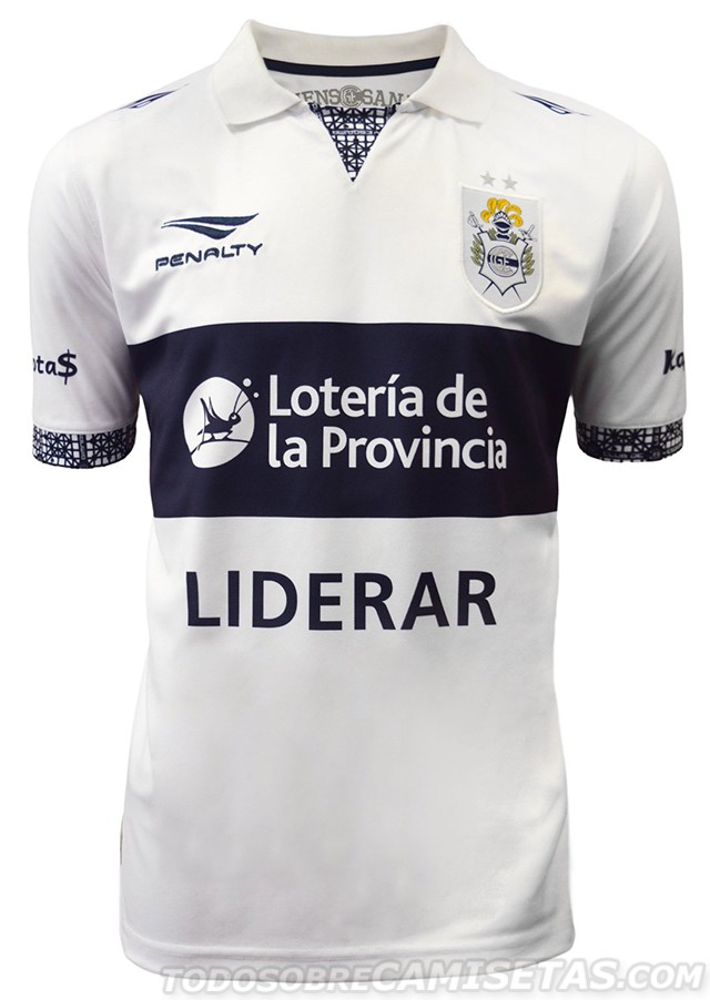 Camisetas Penalty de Gimnasia y Esgrima La Plata 2016