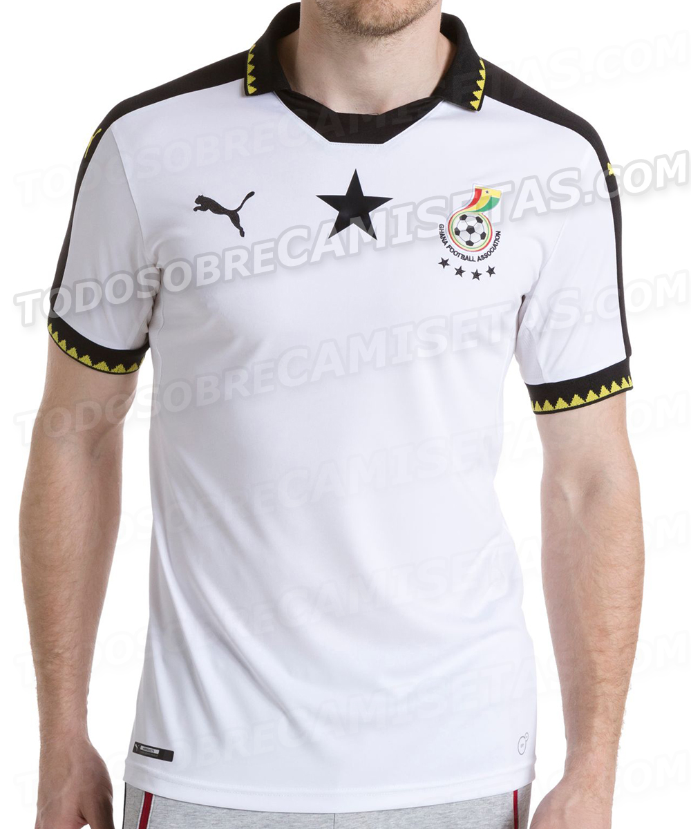 Ghana 2017 Africa Cup home kit LEAKED