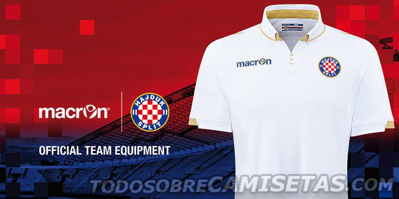 HNK Hajduk Split Macron 2016-17 Home Kit