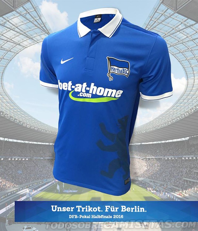 Hertha Berlin Nike DFB Pokal Special Kit
