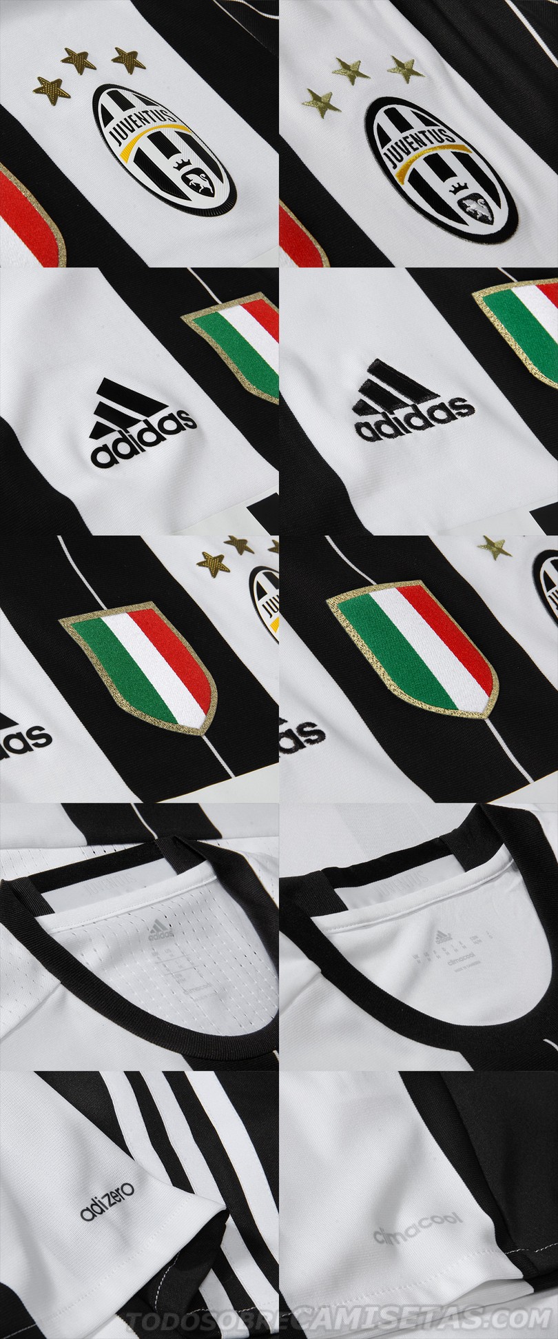 Juventus 2016-17 home kit by adidas